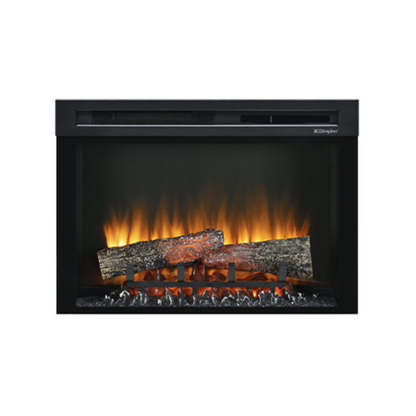 The Dimplex Firebox is an electric inset fireplace, which can be built into a wall or a bespoke surround.