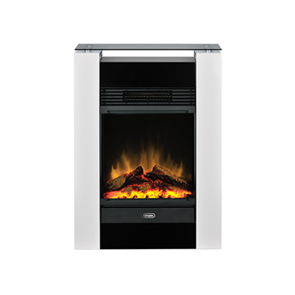 De Dimplex Gisella is speciaal ontworpen om het plezier van hartverwarmende vlammen met warmte te bieden in compacte huizen.