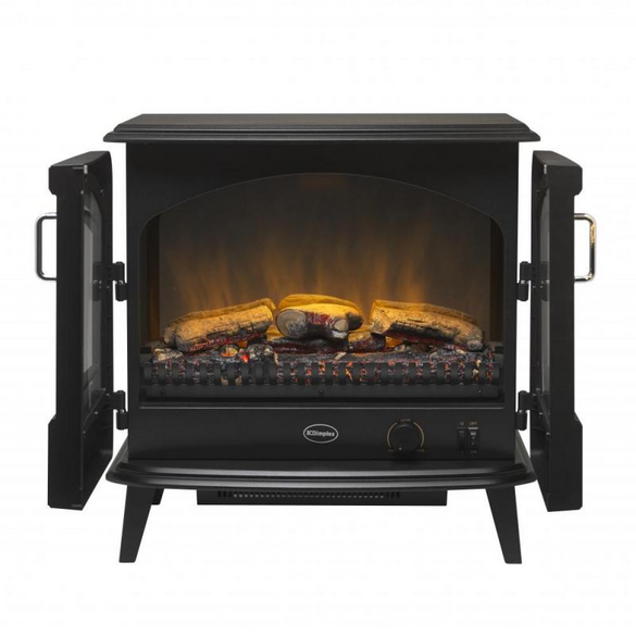 Freestanding Optiflame Electric Stove.