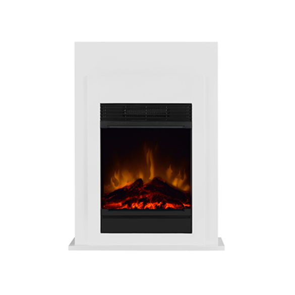 Past perfect in modern en industrieël interieur. De vlammen en verwarming kunnen worden aangepast via de afstandsbediening.